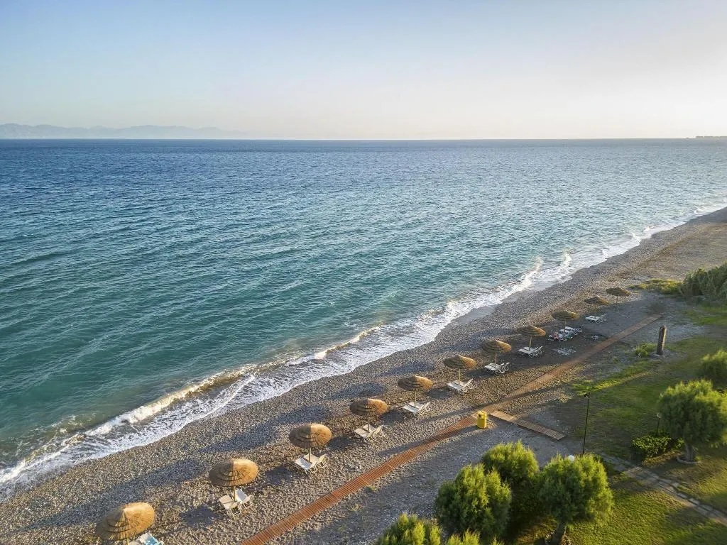 Beach, D'Andrea Mare Beach Hotel, Rhodes