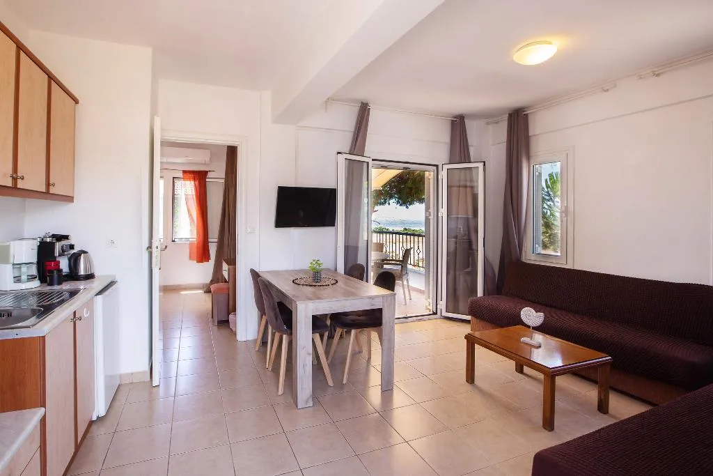 VILLA SEA VIEW Room, Romanos Beach Villas, Kalamata