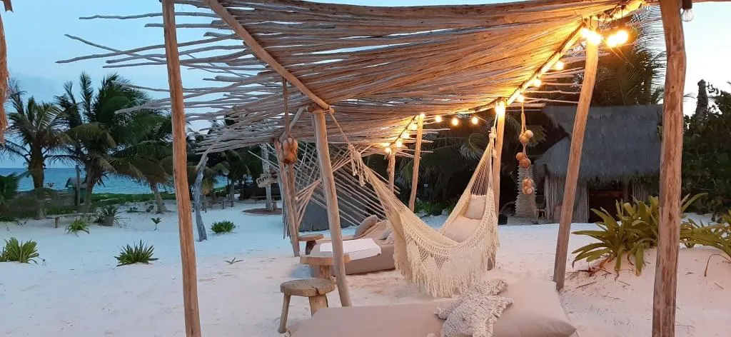 Terrace, Ikal Hotel Tulum, Cancun Area