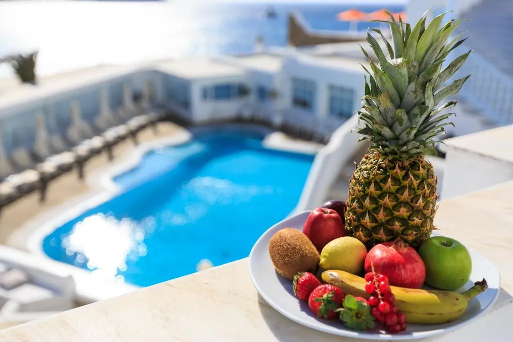 Terrace, Petinos Beach, Mykonos