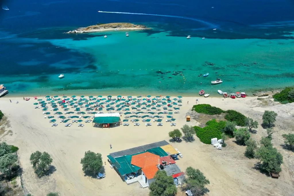 Beach, Avaton Luxury Resort  And Spa Access The Enigma, Thessaloniki