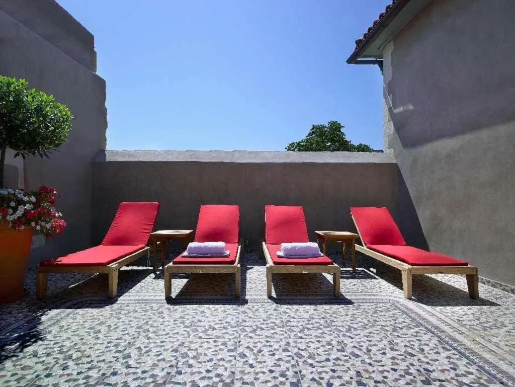 Terrace, Elia Fatma Boutique Hotel - Adults Only, Crete