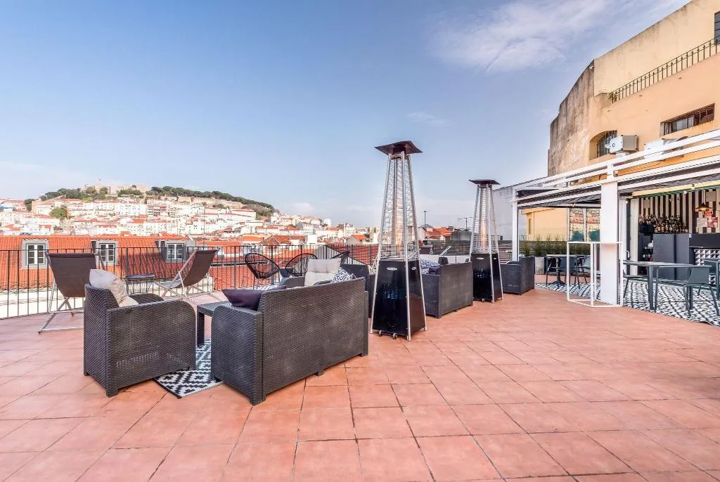 Terrace, The Art Inn Lisbon, Lisbon