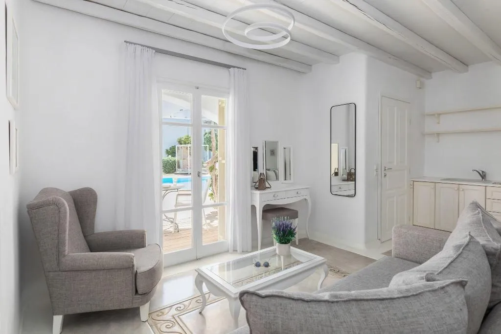 JUNIOR SUITE WITH DOUBLE BED Room, Corfos Hotel, Mykonos