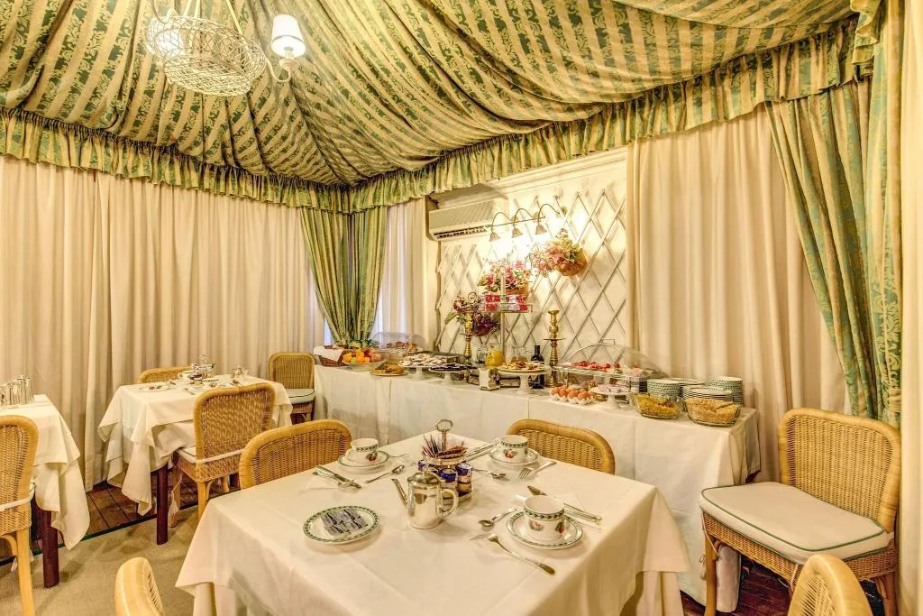 Restaurant, Hotel Cortina Roma, Rome