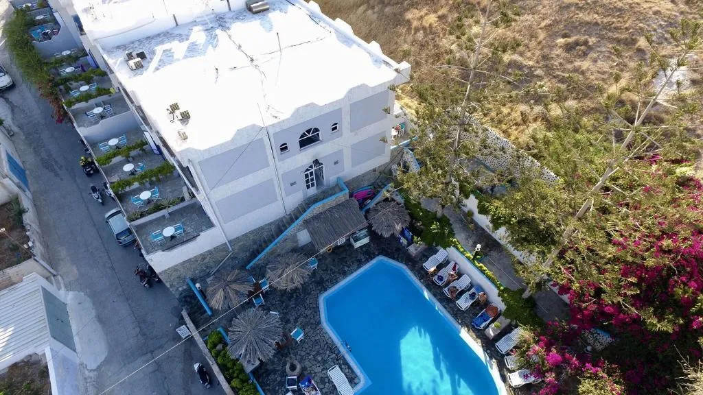 General view, Porto Castello, Santorini