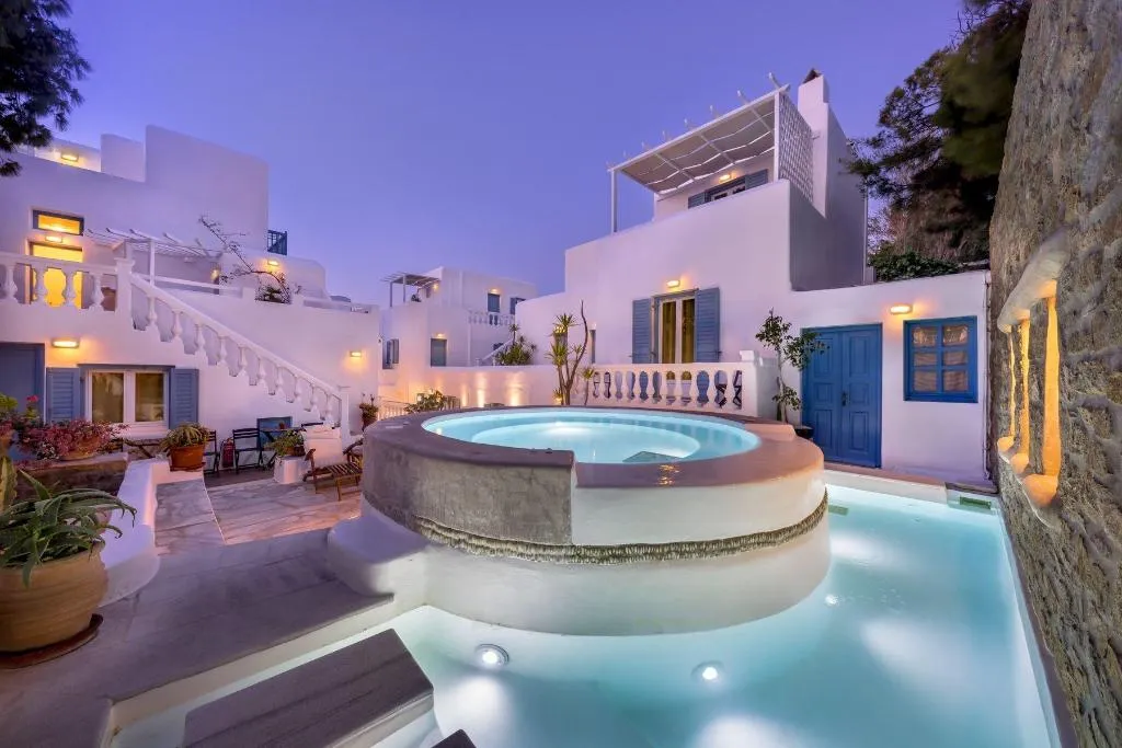 General view, Carbonaki Hotel, Mykonos