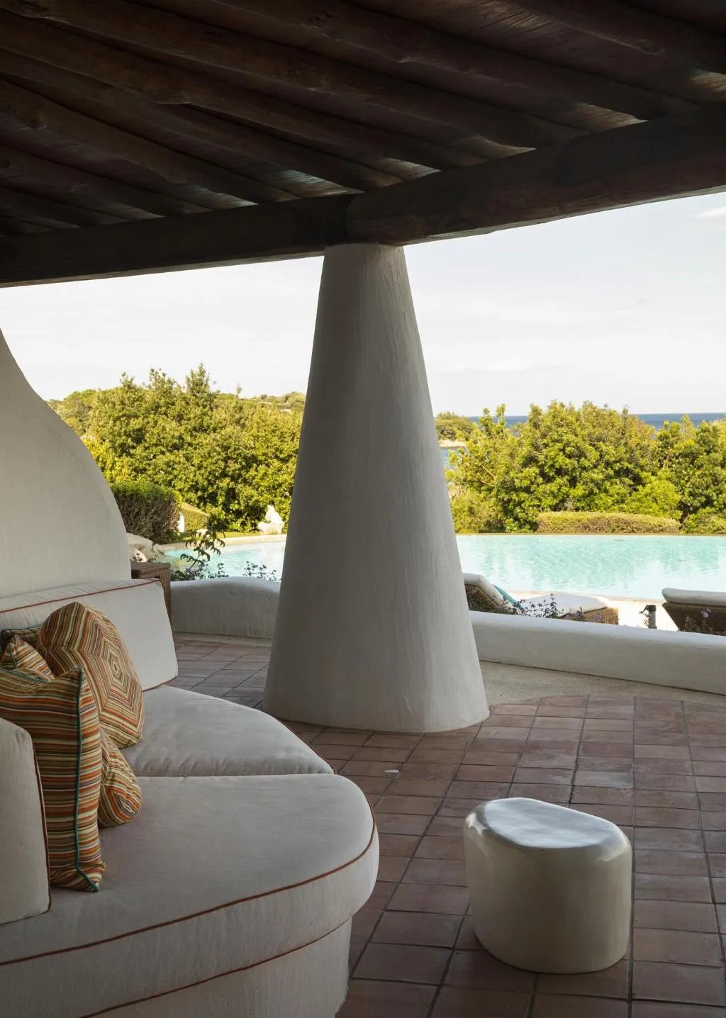 Terrace, Romazzino, A Belmond Hotel, Costa Smeralda, Olbia