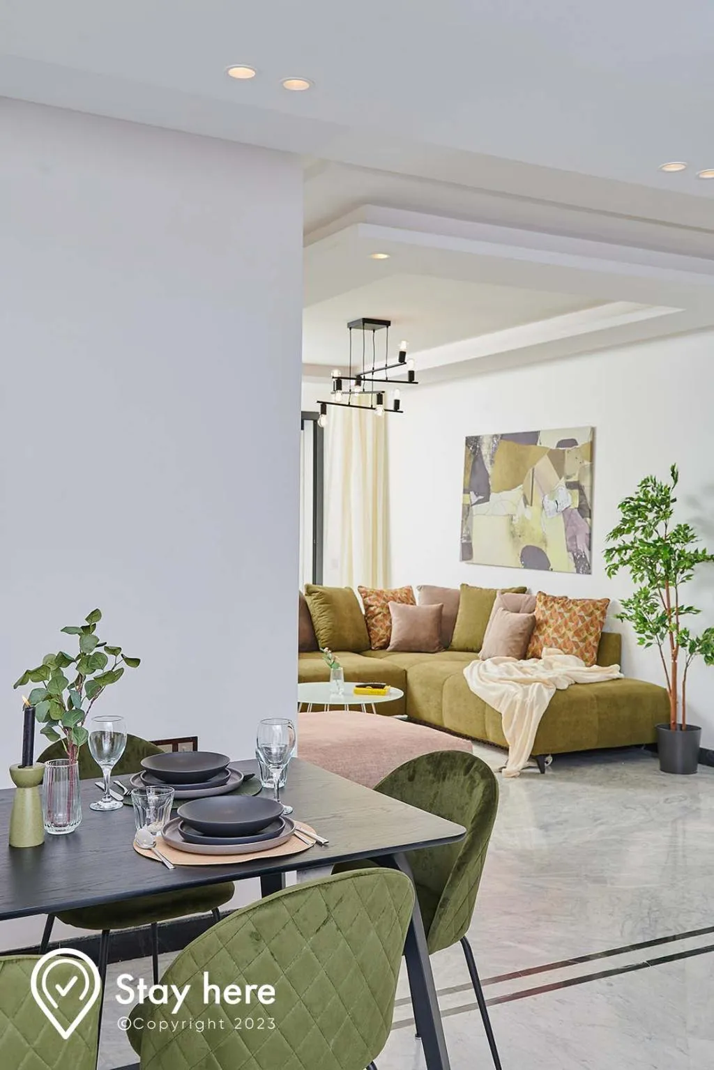 FAMILY ROOM SUPERIOR WITH VIEWS Room, StayHere Rabat - Hay Riad Residential Living, Rabat