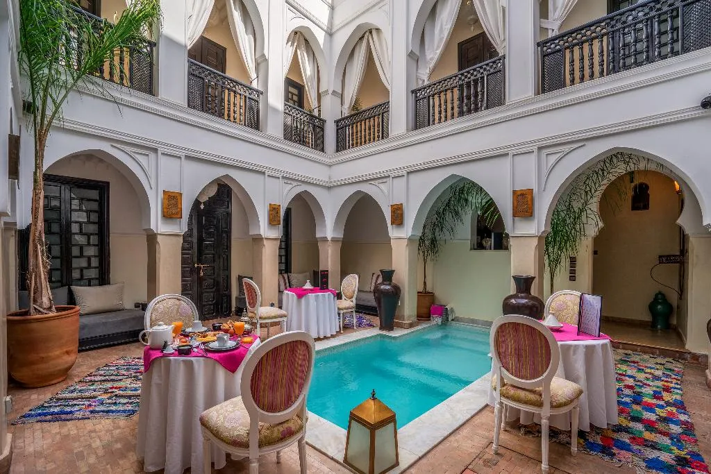 Lobby, Riad Aliya, Marrakech
