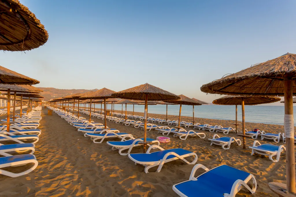 Beach, Dessole Dolphin Bay Resort, Crete