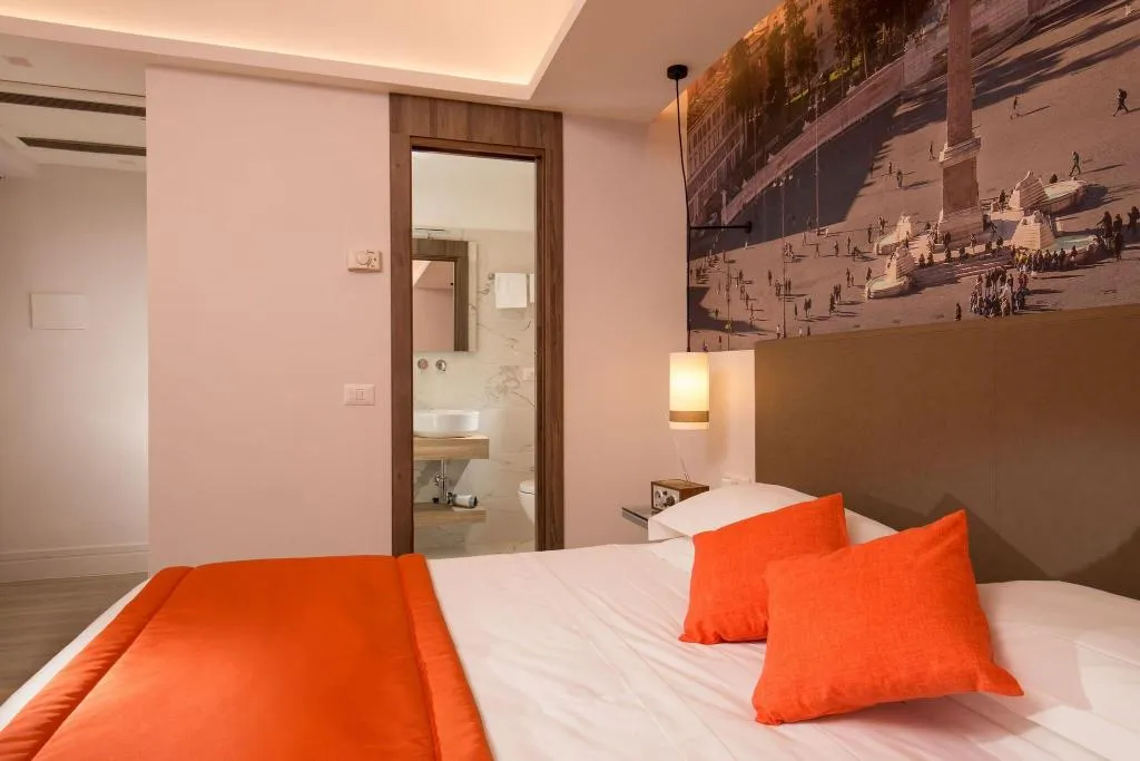 DOUBLE QUEEN SIZE BED Room, Villa Grazioli, Rome
