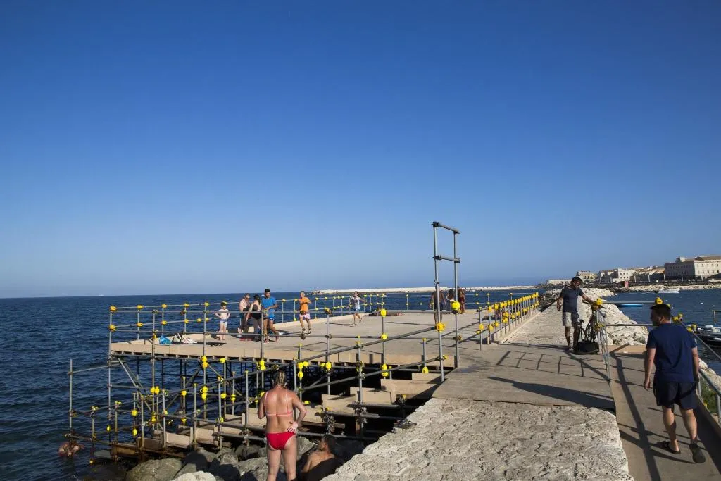 Terrace, Hotel Lakkios, Catania