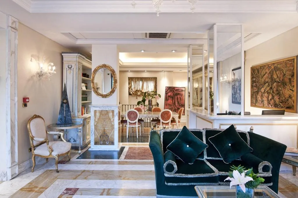Lobby, Trilussa Palace Congress & Spa, Rome