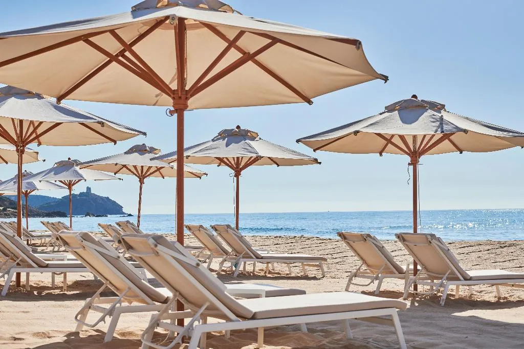 Beach, The Village Chia Laguna Sardinia, Cagliari
