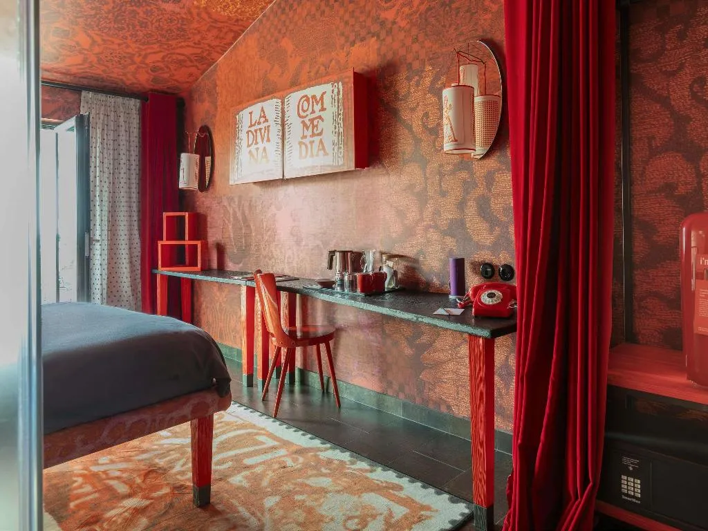 DOUBLE WITH BALCONY Room, 25hours Hotel Piazza San Paolino, Florence