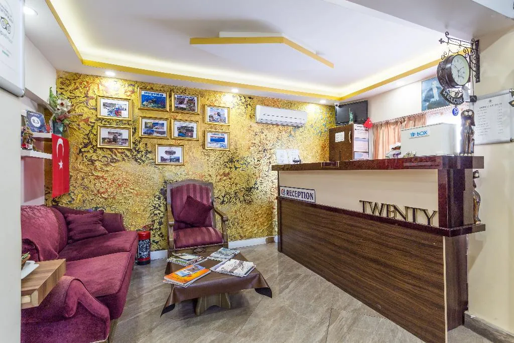 Lobby, Twenty Hotel, Antalya