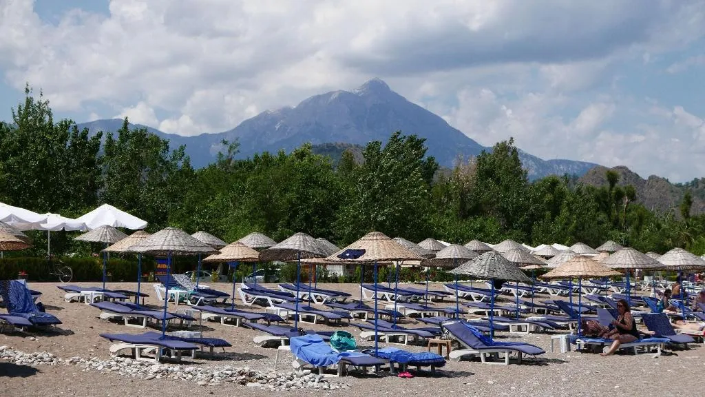 Beach, Aida Hotel, Antalya