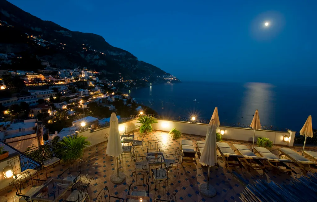 Terrace, Hotel Conca D'Oro, Naples