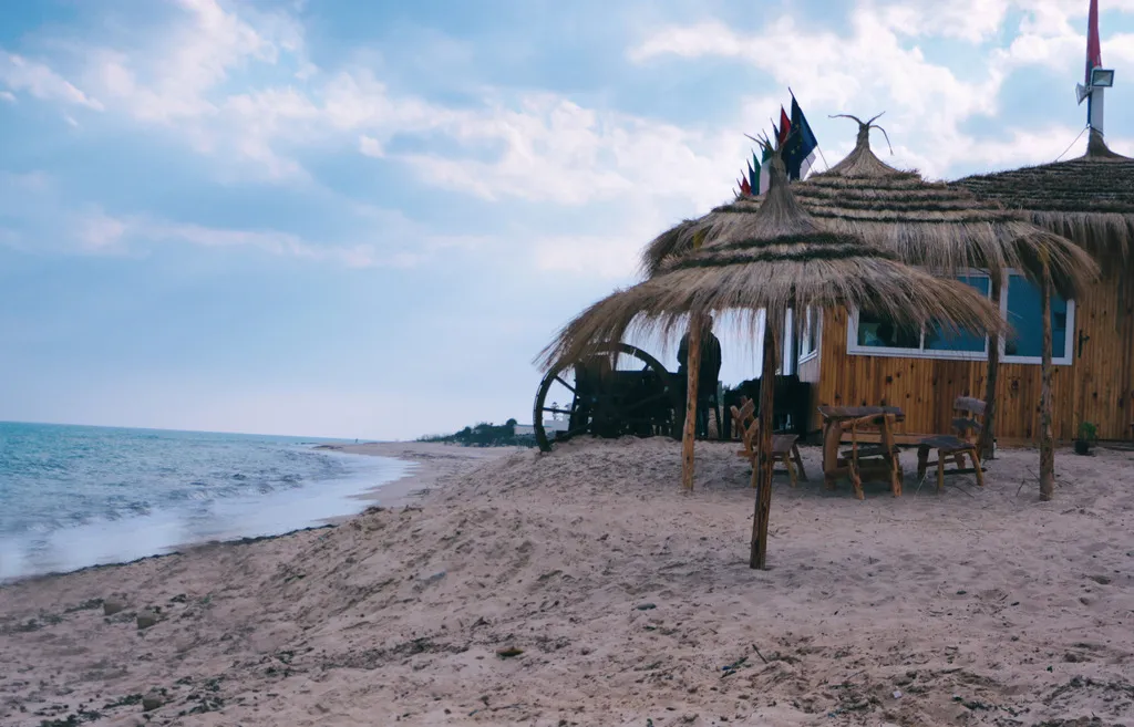 Beach, Le Khalife, Tunisia