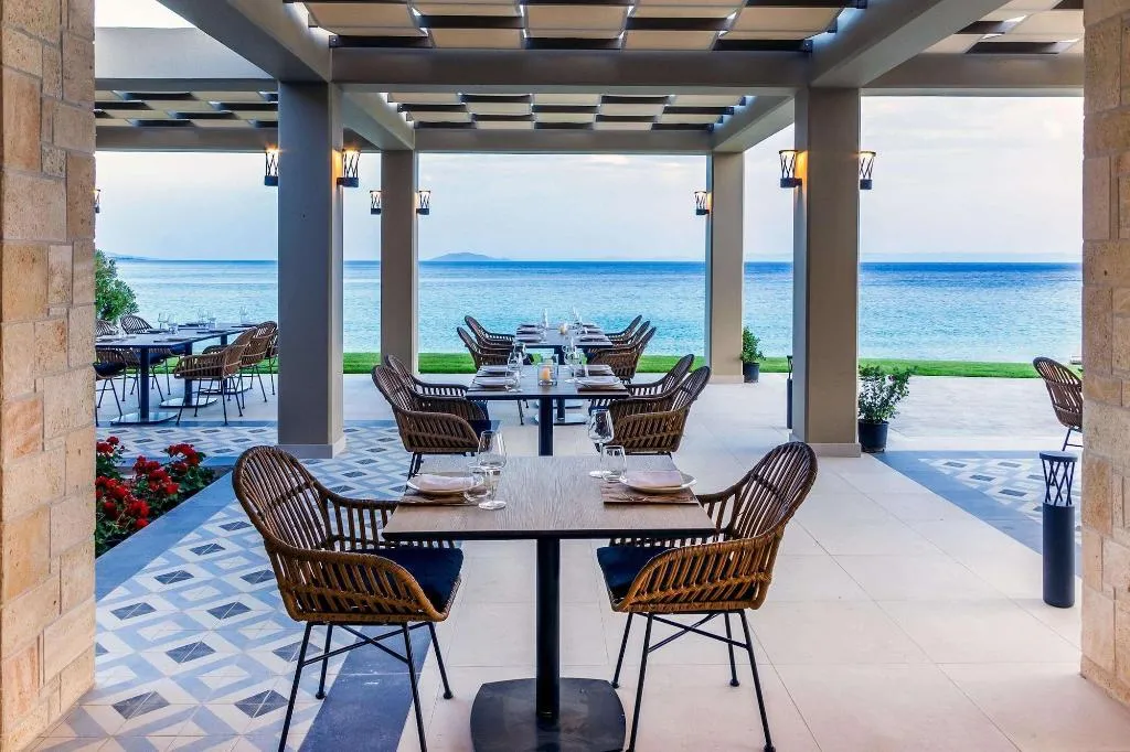 Restaurant, Ammoa Luxury Hotel & Spa Resort, Halkidiki