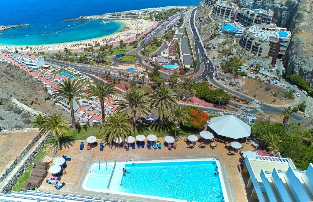 Beach, Hotel Chatur Palmera Mar, Gran Canaria