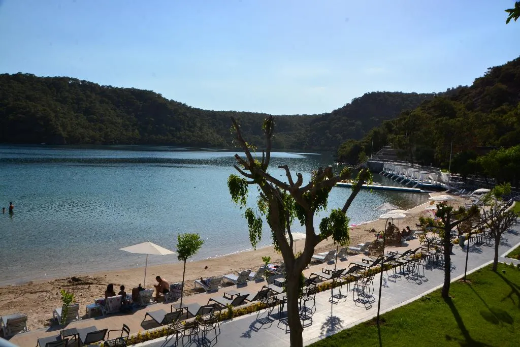 Beach, Meri Hotel Oludeniz, Dalaman
