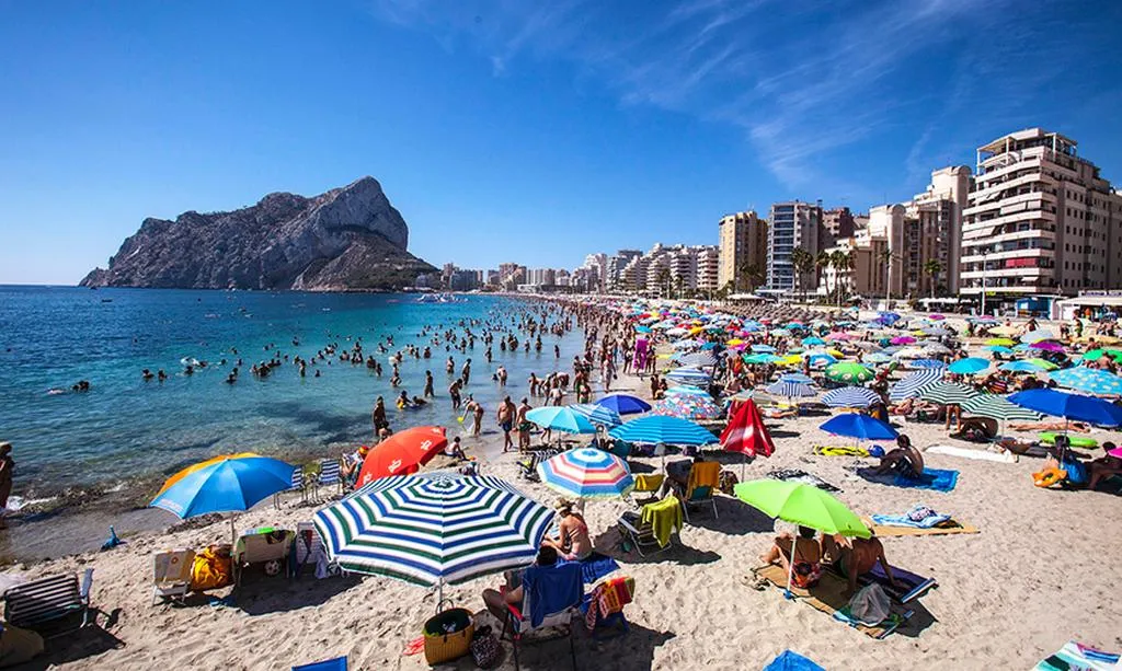 Beach, Holiday Duplex Esmeralda, Costa Blanca