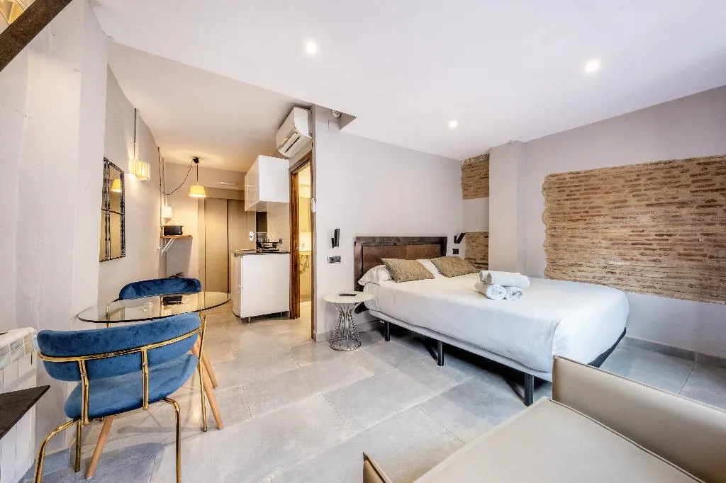STUDIO CAPACITY 2 Room, AinB Picasso-Corders Apartments, Barcelona