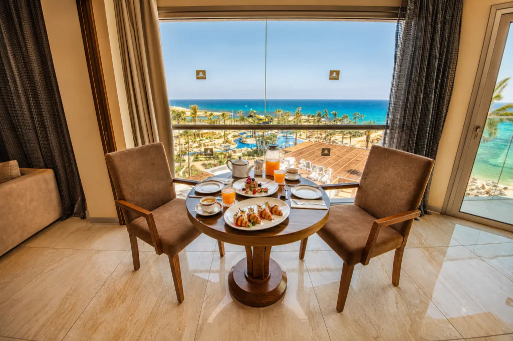 SUITE DELUXE BEACH FRONT Room, Adams Beach Hotel, Cyprus