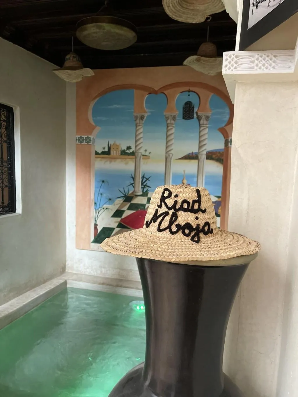 Lobby, Riad Mboja, Marrakech