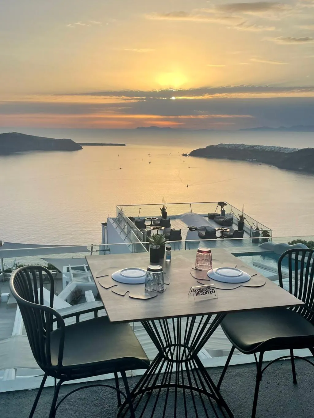 Restaurant, Kasimatis by La Perla, Santorini