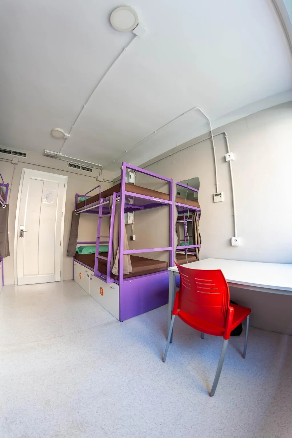 Bed in dormitory CAPACITY 6 WITH SHARED BATHROOM Room, Scout Madrid Hostel, Madrid