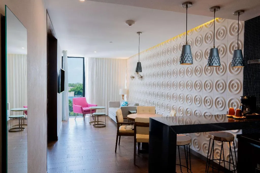 SUITE KING BED ONE BEDROOM  Room, The Fives Downtown Hotel, Curio by Hilton, Playa Del Carmen