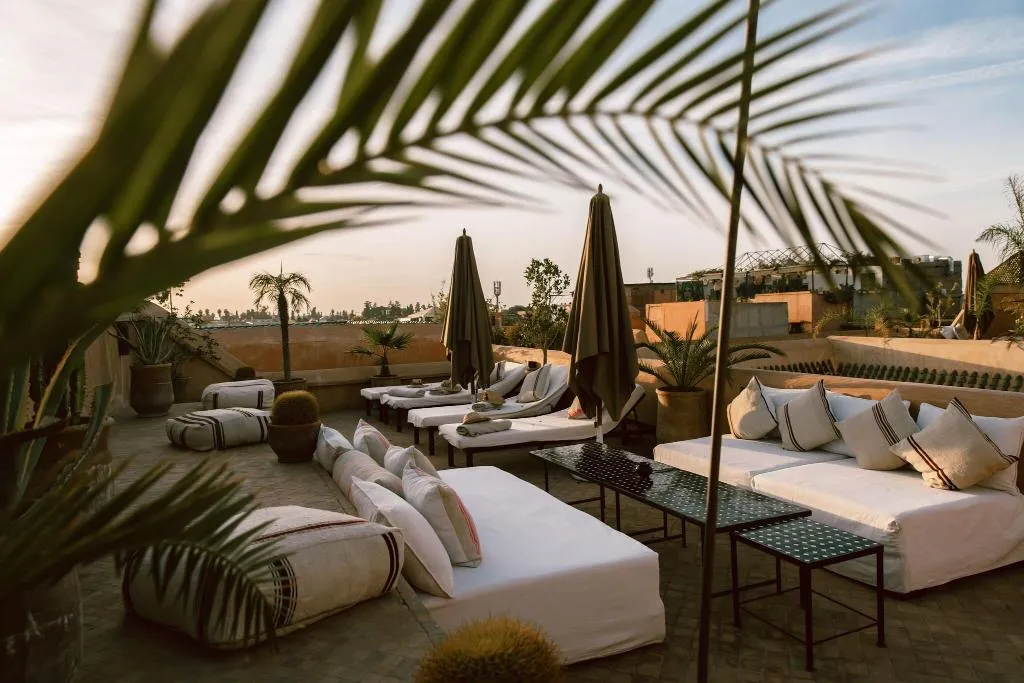 Terrace, Riad K, Marrakech