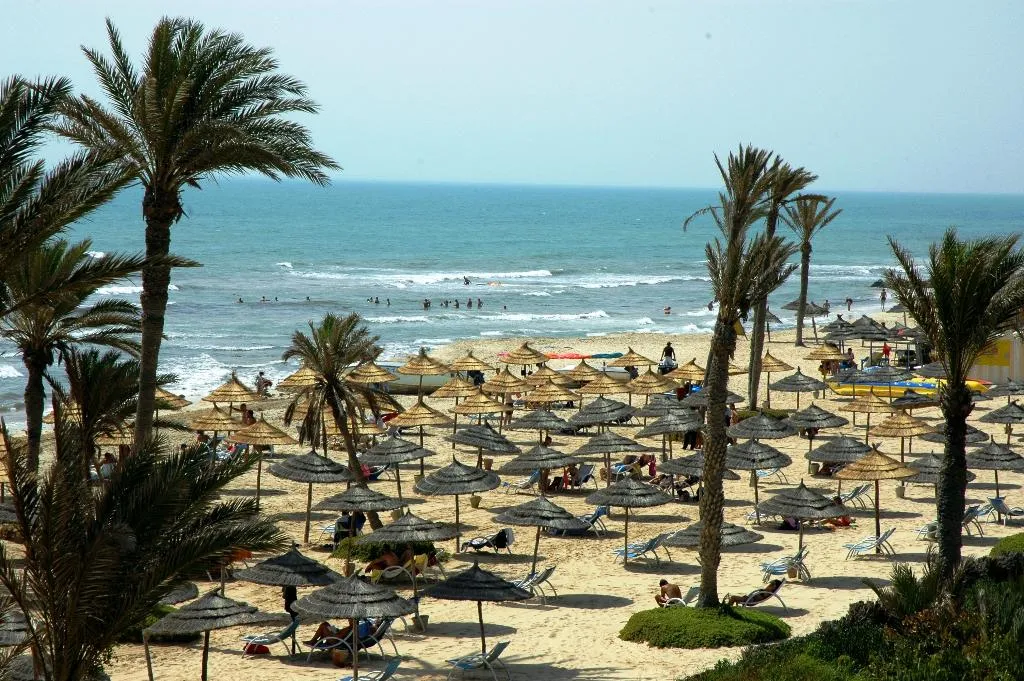Beach, Djerba Castille Hotel, Tunisia
