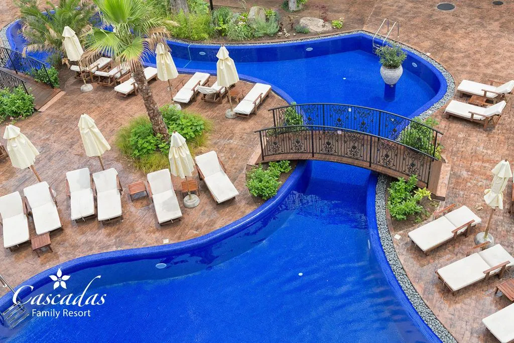 Pool, Cascadas Family Resort, Bourgas