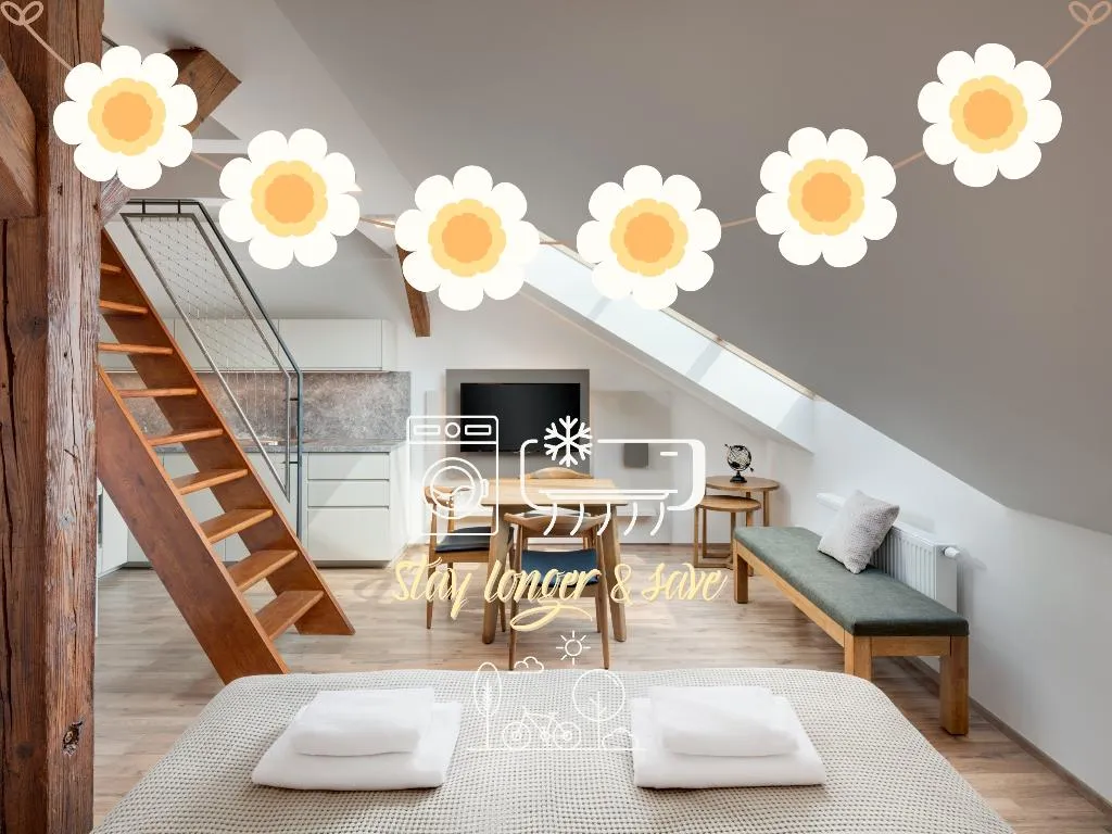 STUDIO DELUXE Room, Louren Apartments, Prague