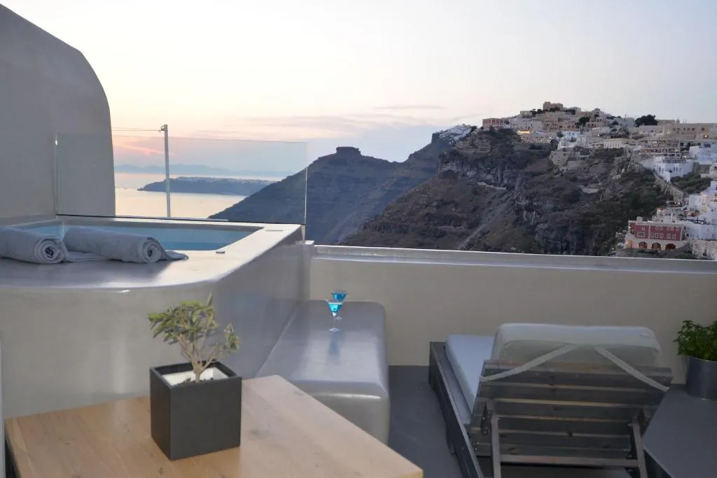 Terrace, Aria Suites, Santorini