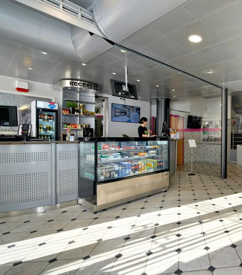Lobby, Cabinn Scandinavia, Copenhagen