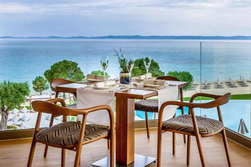 Restaurant, Ammoa Luxury Hotel & Spa Resort, Halkidiki