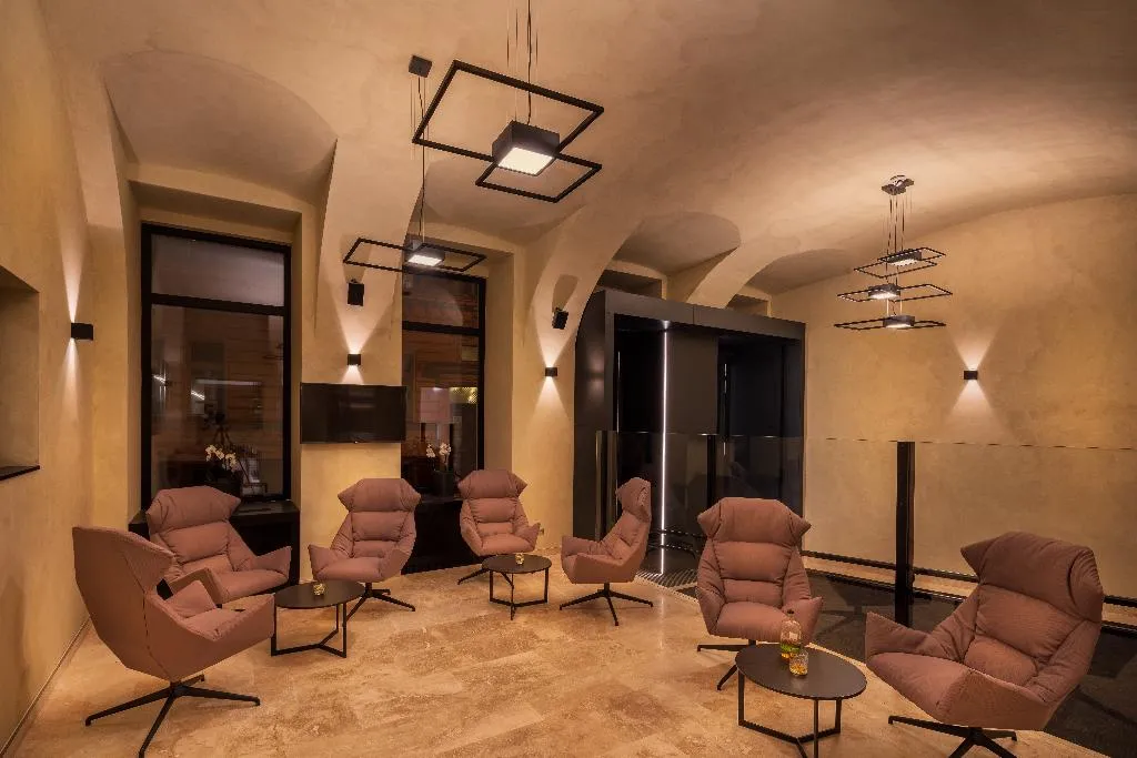 Lobby, Hotel CUBE, Prague