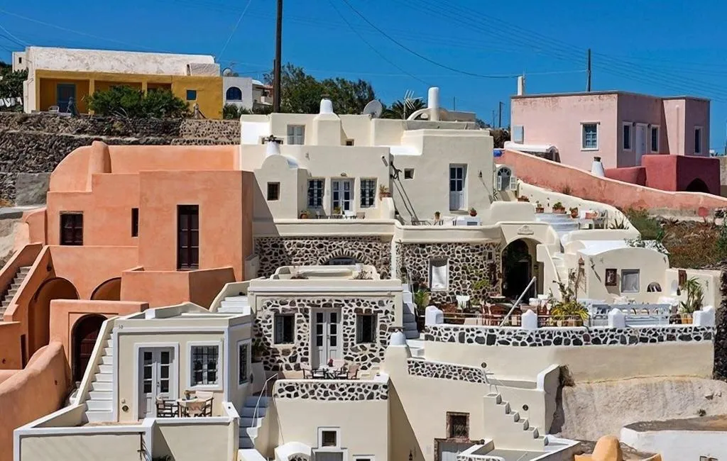 General view, Heliophos Boutique Caves, Santorini