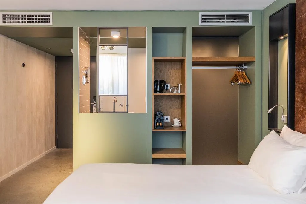 TWIN DELUXE Room, Hotel De Hallen, Amsterdam