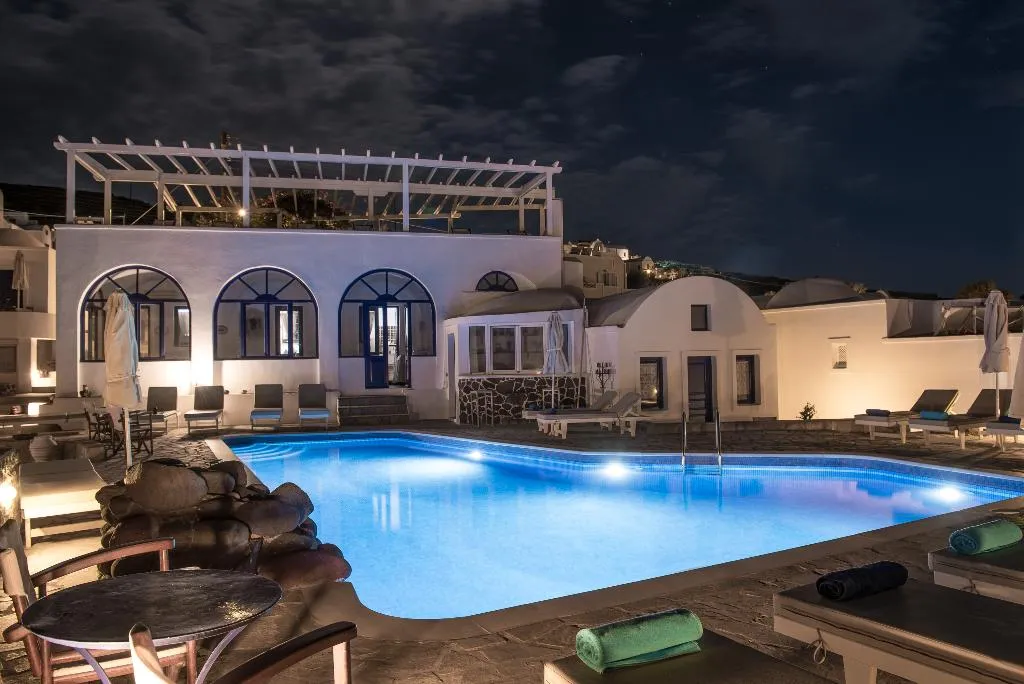 Pool, Agnadi Villas, Santorini