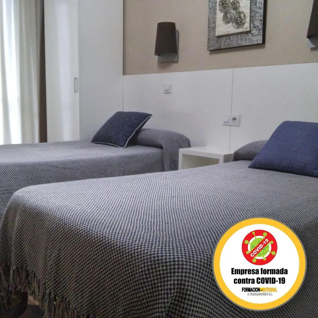 Lobby, Hostal Lesseps, Barcelona