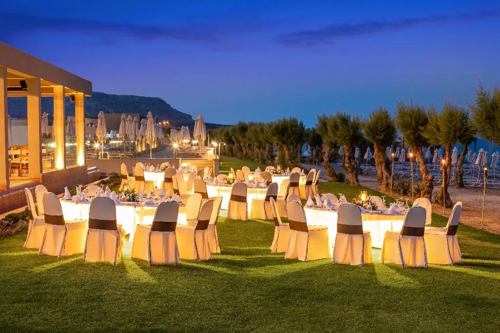 Terrace, Amada Colossos Ultra All Inclusive Resort, Rhodes