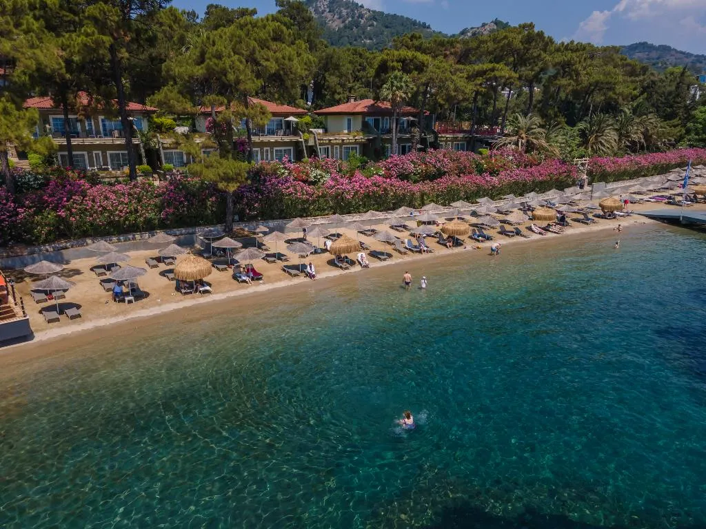 Beach, Grand Yazici Club Turban Thermal Hotel, Dalaman