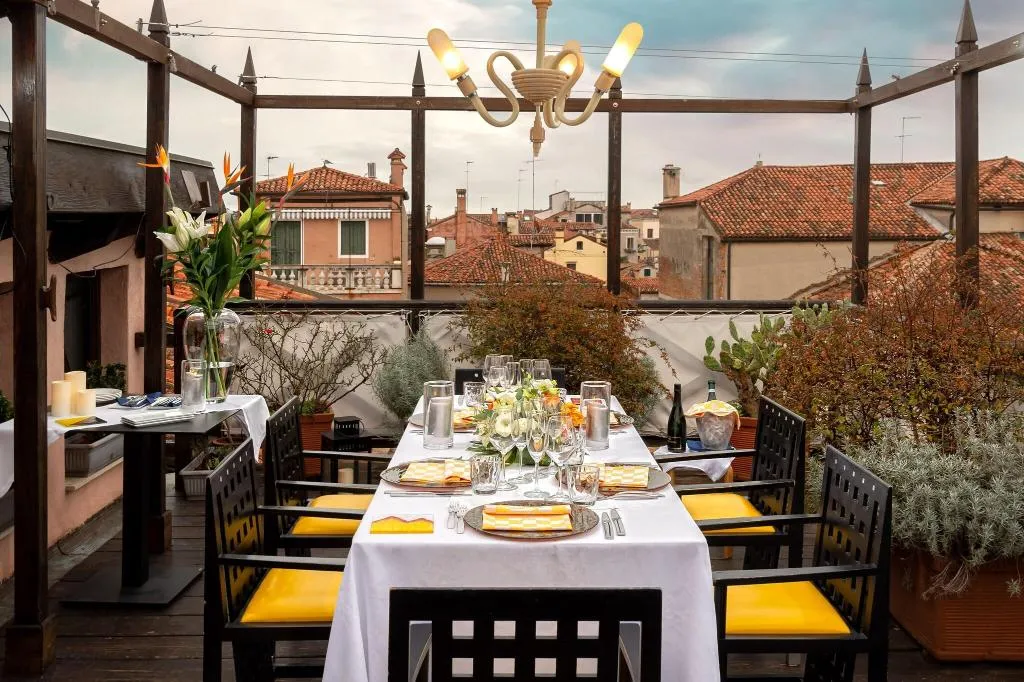 Terrace, Ca Pisani, Venice