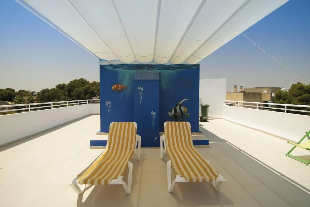Terrace, Hostel Floridita, Majorca